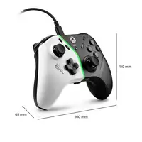 Thrustmaster H.E.A.R.T. Negro, Blanco USB Gamepad PC, Xbox One, Xbox One S, Xbox O