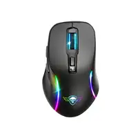 Spirit of Gamer S-EM50BK ratón Juego mano derecha RF Wireless + Bluetooth + USB Ty