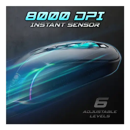 Spirit of Gamer S-EM50BK ratón Juego mano derecha RF Wireless + Bluetooth + USB Ty