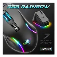 Spirit of Gamer S-EM50BK ratón Juego mano derecha RF Wireless + Bluetooth + USB Ty