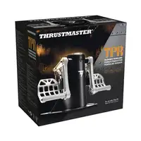 Thrustmaster TPR Rudder Negro, Plata USB Simulador de Vuelo Analógico PC