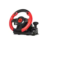 Spirit of Gamer Race Wheel Pro 1 Negro, Rojo USB Volante + Pedales Analógico/Digit