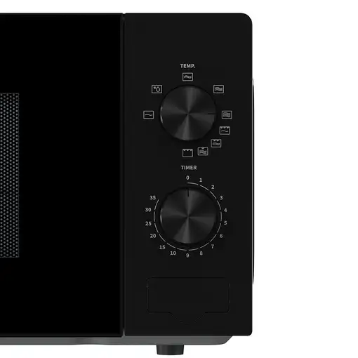 Hisense H20MOBP1G microondas Negro Microondas con grill Encimera 20 L 700 W