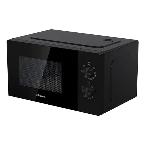 Hisense H20MOBP1G microondas Negro Microondas con grill Encimera 20 L 700 W
