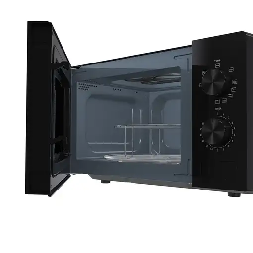 Hisense H20MOBP1G microondas Negro Microondas con grill Encimera 20 L 700 W