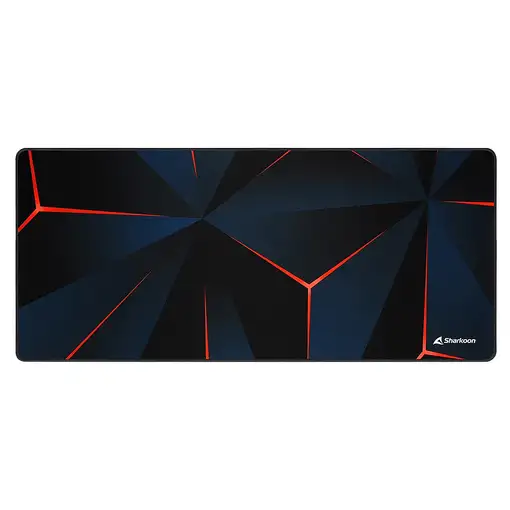 Sharkoon SKILLER SGP30 Alfombrilla de ratón para juegos Negro, Azul, Naranja