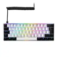 Sharkoon SGK50 S4 teclado Juego RF inalámbrica + USB QWERTY Portugués Blanco