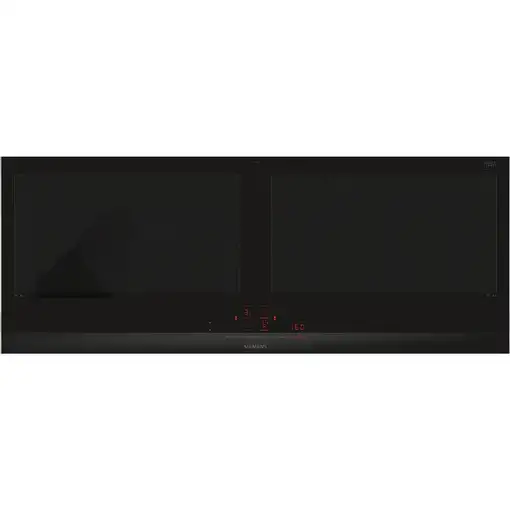 Siemens EX275HXC1E hobs Aluminio, Negro Integrado 90 cm Con placa de inducción 4 z