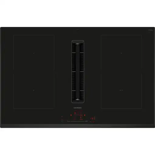 Siemens iQ500 ED851HQ26E hobs Negro Integrado 80 cm Con placa de inducción 4 zona(