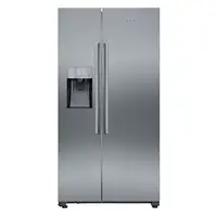 Siemens iQ500 KA93DAIEP nevera puerta lado a lado Independiente 562 L E Acero inox