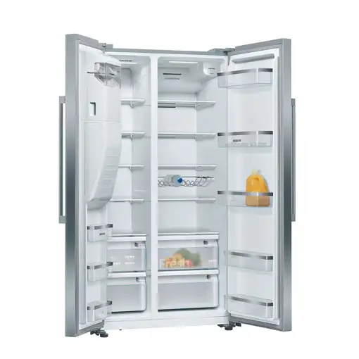 Siemens iQ500 KA93DAIEP nevera puerta lado a lado Independiente 562 L E Acero inox