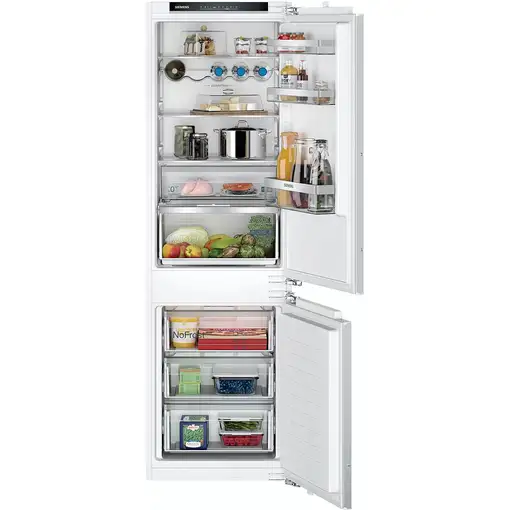 Siemens iQ300 KI86NHFE0 nevera y congelador Integrado 260 L E Blanco