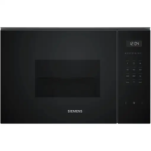 Siemens iQ500 BE525LMB1 microondas Negro Microondas con grill Integrado 20 L 800 W