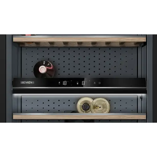 Siemens iQ500 KW36KATGA enfriador de vino Nevera de vino Independiente Gris 199 bo