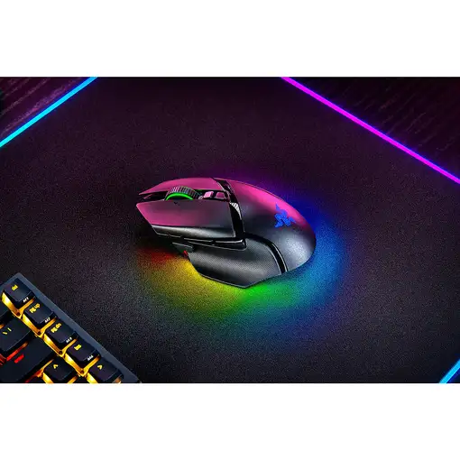 Razer Basilisk V3 Pro 35K ratón Juego mano derecha RF Wireless + Bluetooth + USB T