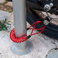 Youin MA1008 accesorio para patinete Seguro antirrobos Negro, Rojo 1 pieza(s)
