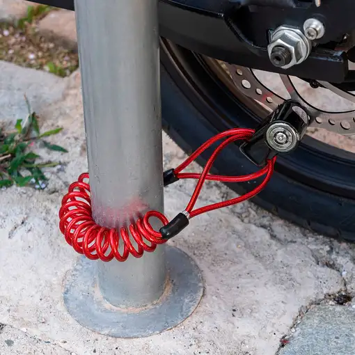 Youin MA1008 accesorio para patinete Seguro antirrobos Negro, Rojo 1 pieza(s)