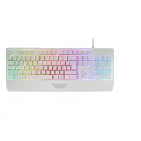 Mars Gaming MCP124PRO, Combo Gaming 4en1, Teclado RGB H-Mech con Reposamuñecas, Ra
