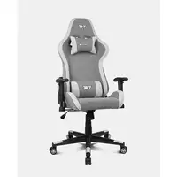 DRIFT DR90 PRO Silla para videojuegos de PC Asiento acolchado Gris, Blanco