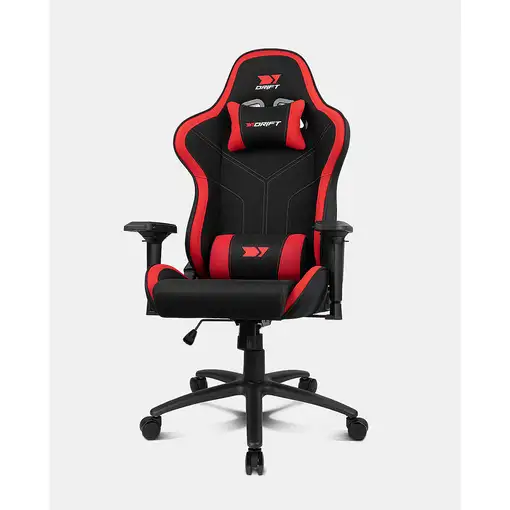 DRIFT DR110BR silla para videojuegos Butaca para jugar Asiento acolchado Negro, Ro