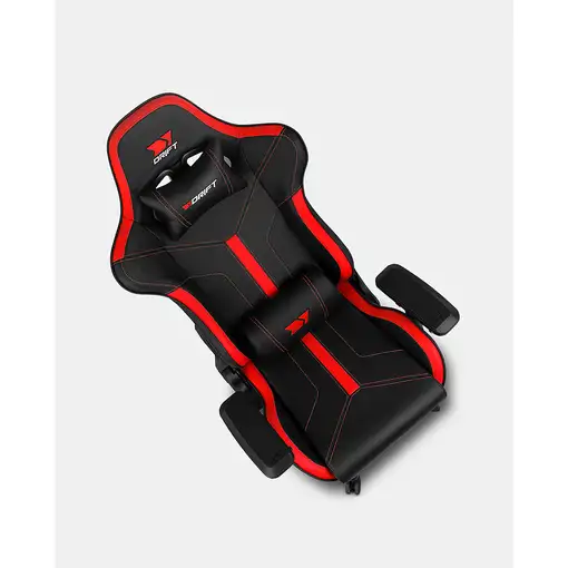 DRIFT DR350 Butaca para jugar Asiento acolchado Negro, Rojo
