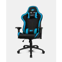 DRIFT DR110BL silla para videojuegos Butaca para jugar Asiento acolchado Negro, Az