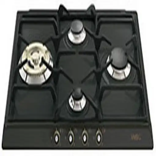 Smeg SR764AO hobs Antracita Integrado Encimera de gas 4 zona(s)