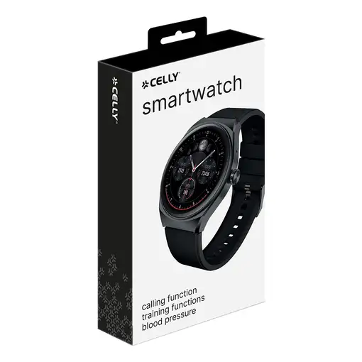 Celly TRAINERHALOBK Relojes inteligentes y deportivos 3,51 cm (1.38'') Digital 240