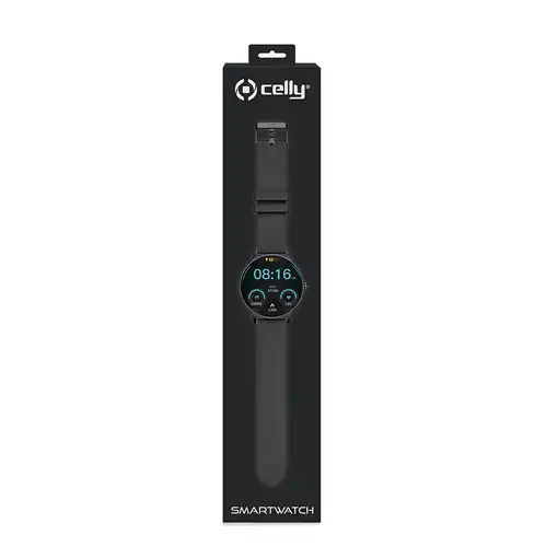 Celly TRAINERROUND2BK Relojes inteligentes y deportivos 3,25 cm (1.28'') Digital 32