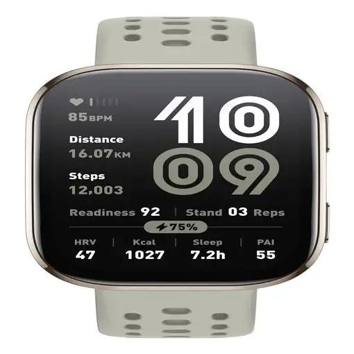 Amazfit Bip 6 Stone 5 cm (1.97") AMOLED Digital 390 x 450 Pixeles Pantalla táctil