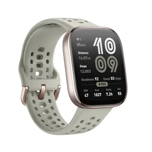 Amazfit Bip 6 Stone 5 cm (1.97") AMOLED Digital 390 x 450 Pixeles Pantalla táctil