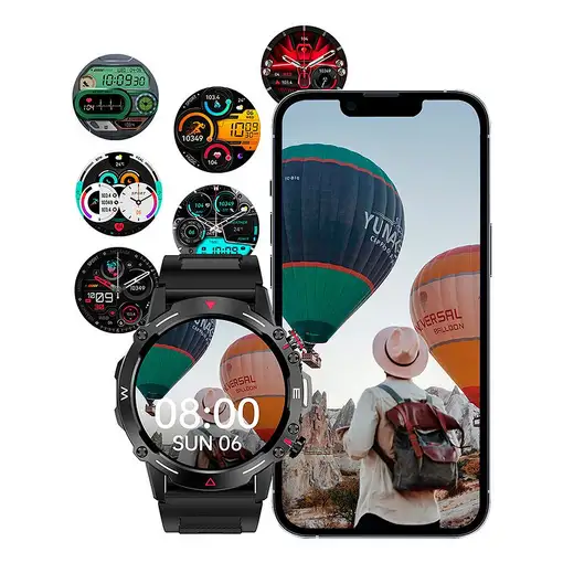 COOL 8434847073545 Relojes inteligentes y deportivos 3,63 cm (1.43'') AMOLED 46 mm