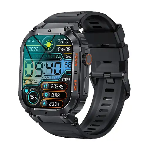 Denver SWC-191B Relojes inteligentes y deportivos 4,98 cm (1.96'') IPS Digital 320