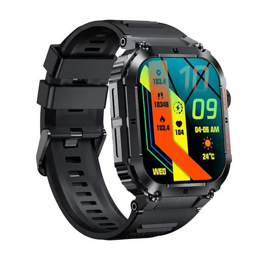 Denver SWC-191B Relojes inteligentes y deportivos 4,98 cm (1.96'') IPS Digital 320