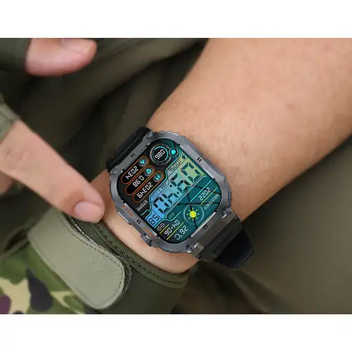 Denver SWC-191B Relojes inteligentes y deportivos 4,98 cm (1.96'') IPS Digital 320