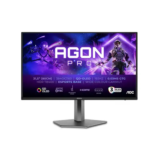 AOC AGON PRO AG326UD pantalla para PC 80 cm (31.5'') 3840 x 2160 Pixeles 4K Ultra H