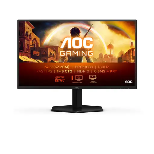 AOC G4 25G42E pantalla para PC 62,2 cm (24.5'') 1920 x 1080 Pixeles Full HD LED Neg