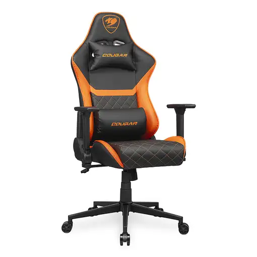 COUGAR Gaming Armor One V2 Asiento acolchado tapizado Negro, Naranja