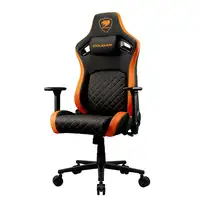 COUGAR Gaming CGR-DFL Silla para videojuegos de PC Asiento acolchado tapizado Negr