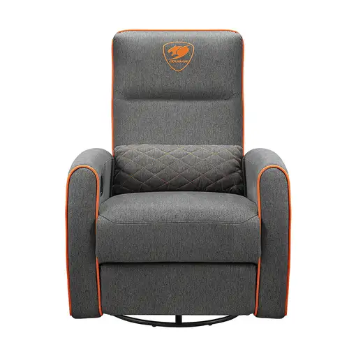 COUGAR Gaming CGR-FDF-GRO Butaca para jugar Asiento acolchado Gris, Naranja