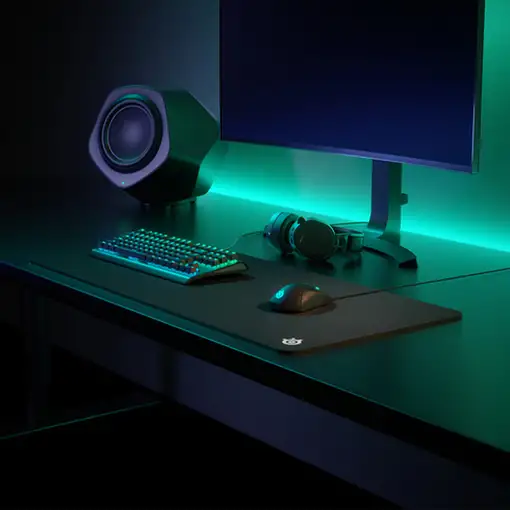 Steelseries QcK XXL Alfombrilla de ratón para juegos Negro