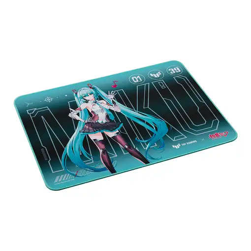ASUS TUF Gaming P1 Hatsune Miku Edition Alfombrilla de ratón para juegos Turquesa