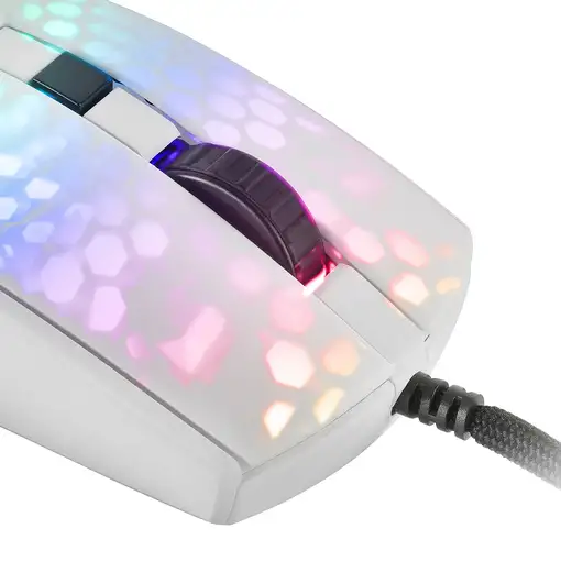 Mars Gaming MMRW, Ratón Gaming RGB Chroma, Estructura Translúcida Ultra-ligera 58