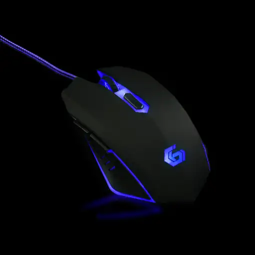 Gembird MUSG-001-B ratón Juego Ambidextro USB tipo A 2400 DPI