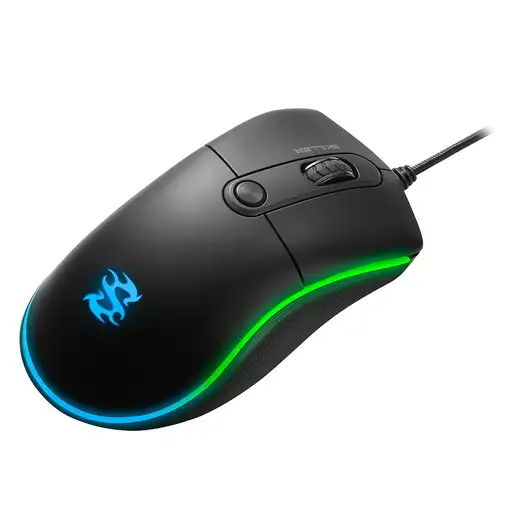 Sharkoon Skiller SGM2 ratón Juego mano derecha USB tipo A Óptico 6400 DPI