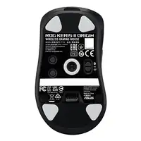 ASUS ROG Keris II Origin BLK ratón Juego mano derecha RF Wireless + Bluetooth + US