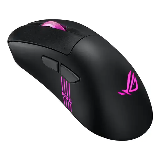ASUS ROG Keris II Origin BLK ratón Juego mano derecha RF Wireless + Bluetooth + US
