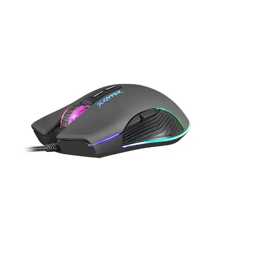 FURY Scrapper ratón Juego Ambidextro USB tipo A Óptico 6400 DPI