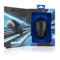 NGS GMX-125 ratón Juego Ambidextro USB tipo A Óptico 7200 DPI