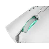 Mars Gaming MMEX, Ratón Gaming RGB, 32K DPI, Cable Feather, Switches Ópticos, Blan